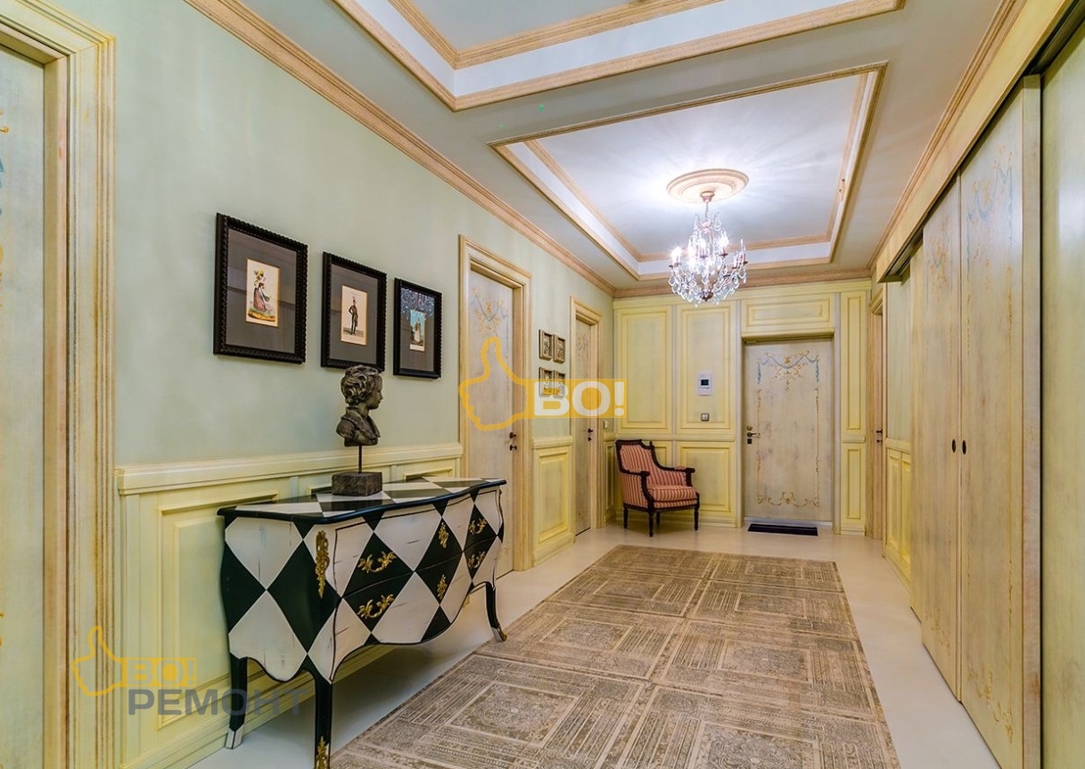 Дизайнерский ремонт квартиры 160 м2-102